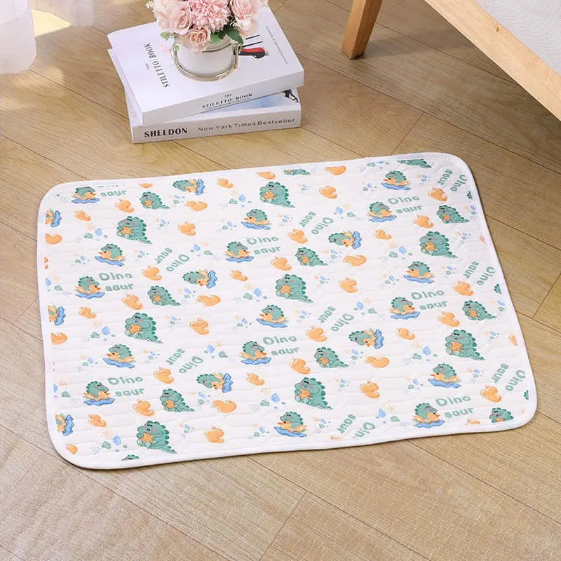 Pet Summer Cooling Ice Silk Latex Pad Dog Cat Sleeping Pad Nest Cool Feeling Dog Bedding Supplies Anti Slip Point Rubber Bottom